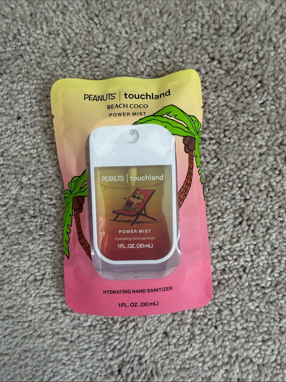 Touchland Peanuts Beach Coco Mist Hydrating Hand Sanitizer others available too